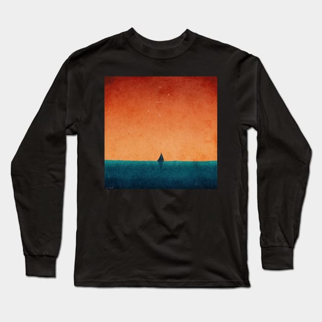 Orion As My Guide Long Sleeve T-Shirt by taoistviking